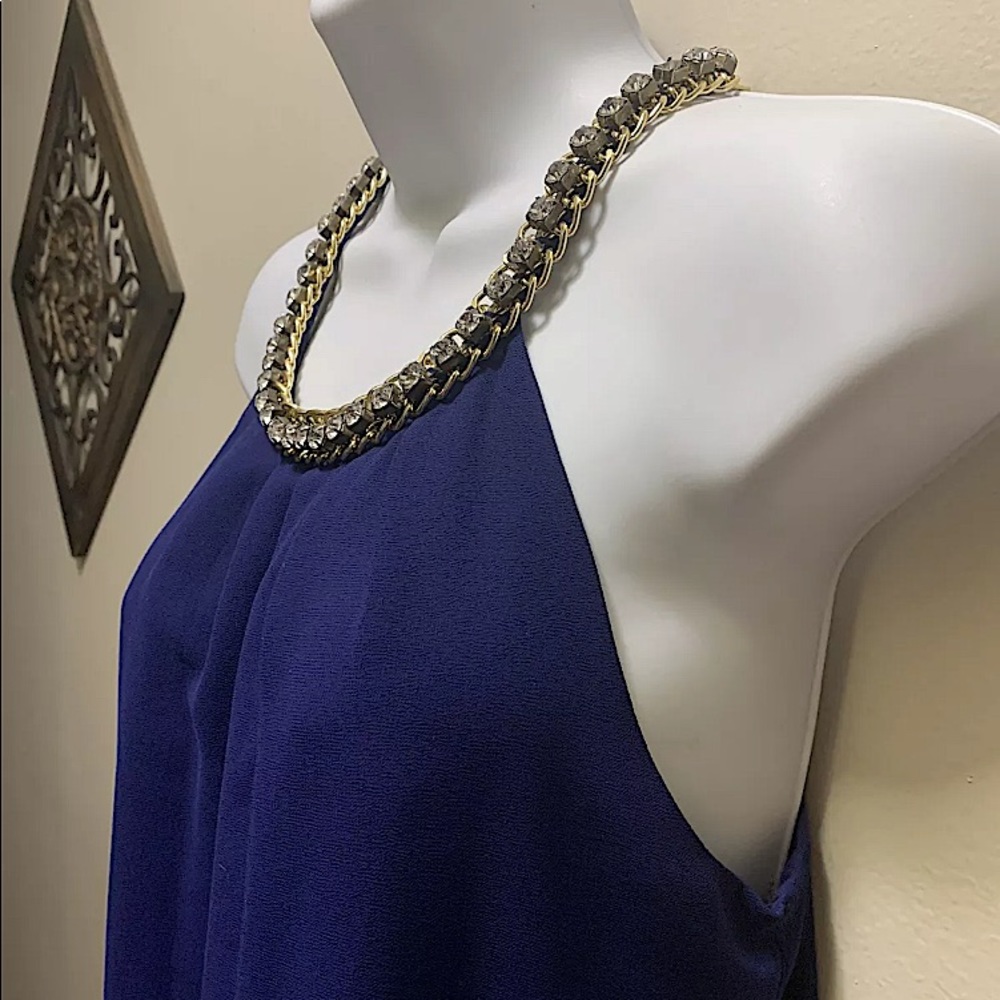 A’gaci A’gaci  Navy Blue layered top